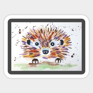 Funny Hedgehog Sticker